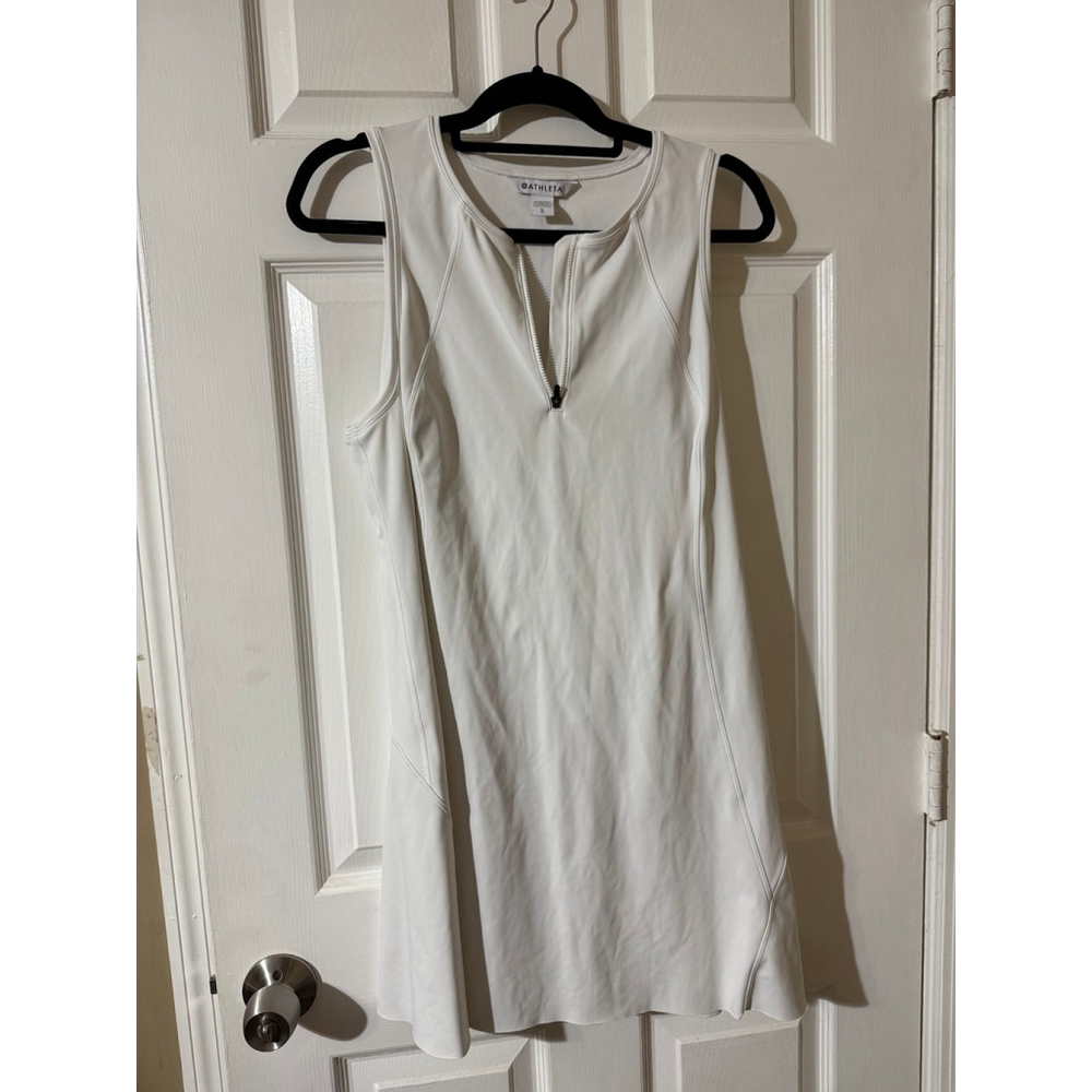 Athleta White Tennis Dress size Large